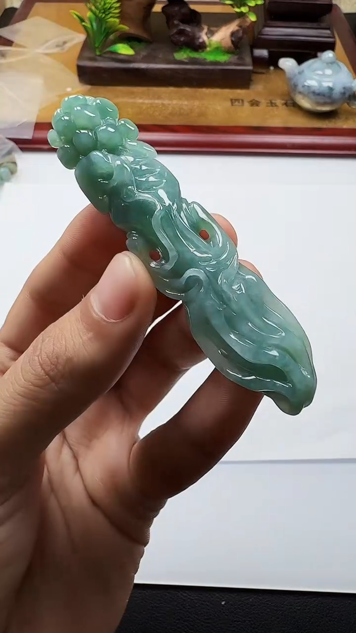 吊坠(不含链)未镶嵌翡翠1