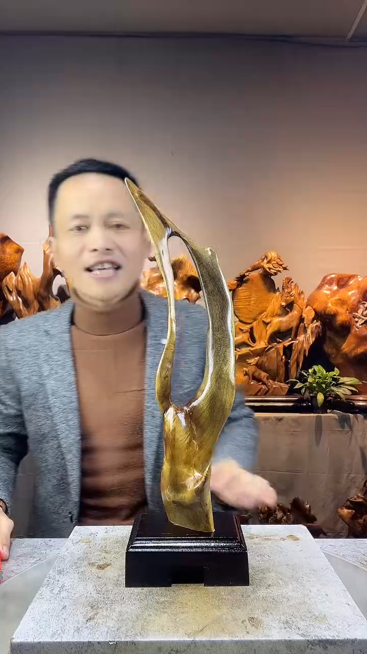金丝楠国*小叶桢楠随行摆件3