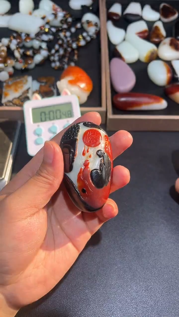 颈饰未镶嵌和田玉（子料）D**点YL-DS-12.19-13