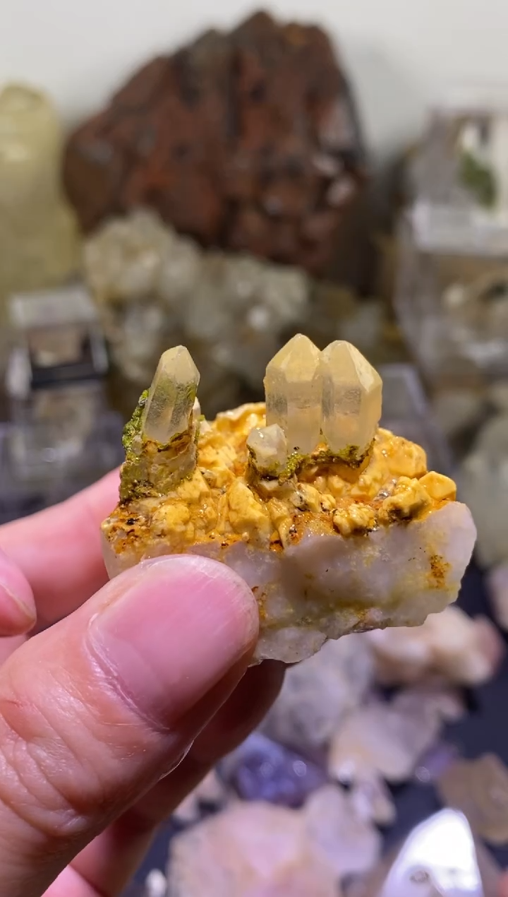 未镶嵌珠宝半成品水晶94号莫奈四川美姑超七花园水晶