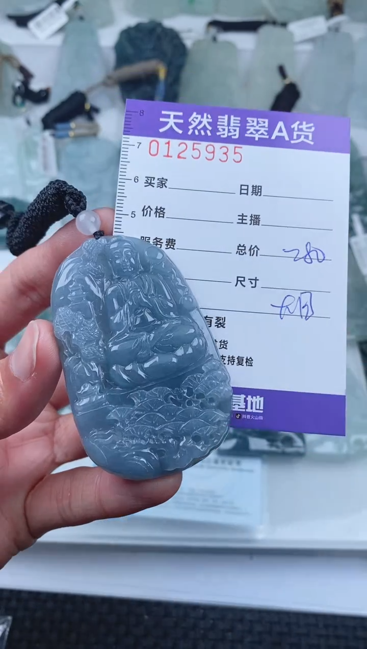 【闪购商品】翡翠颈饰未镶嵌        935