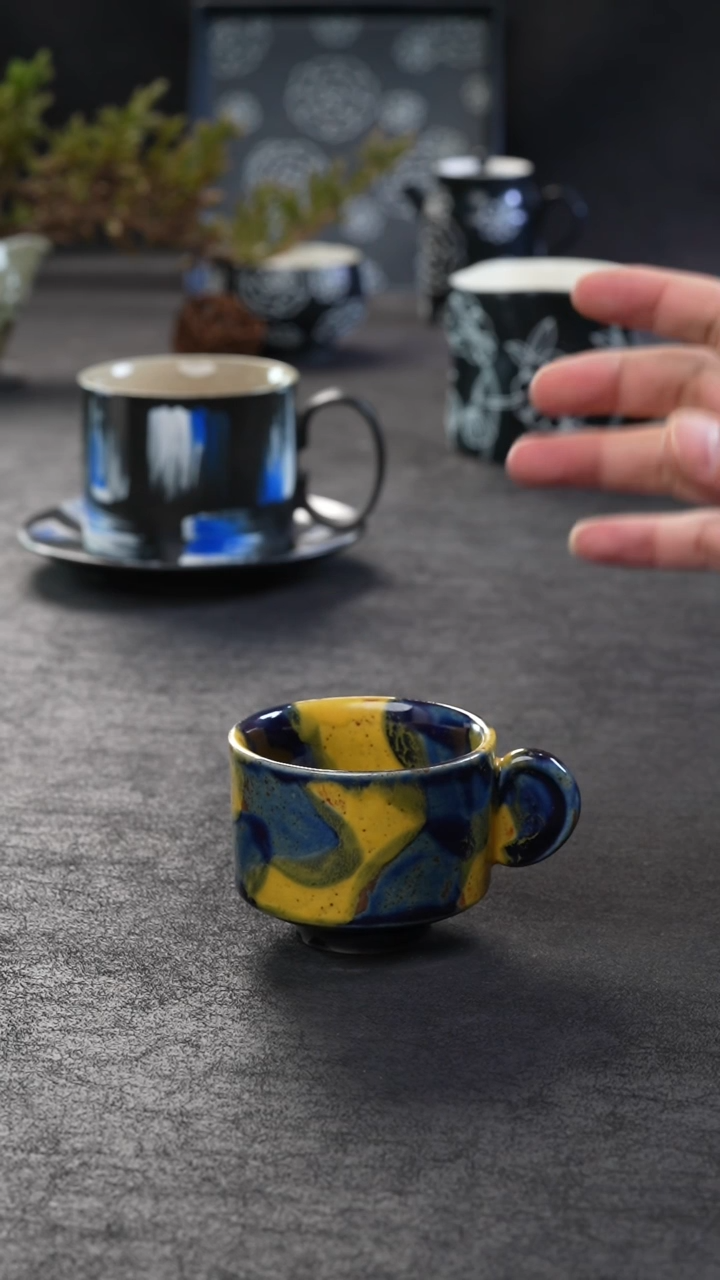 【闪购商品】杯子淘火火首创陶瓷食品级别254