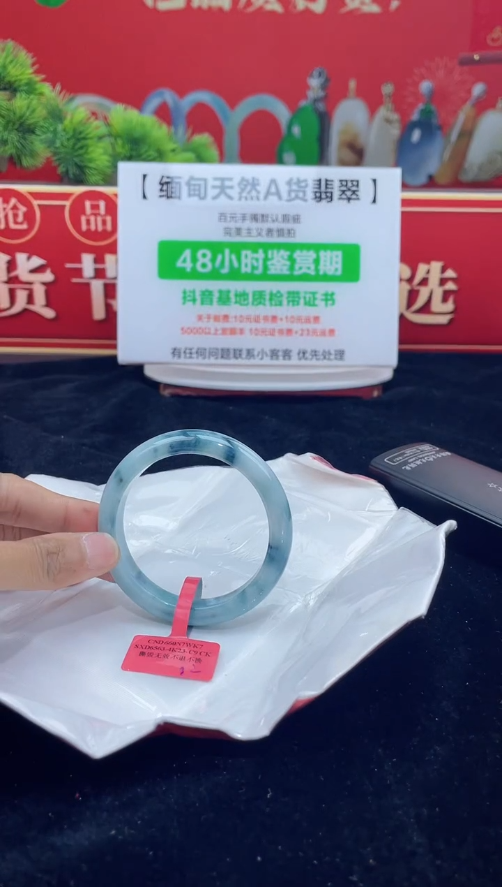 【闪购商品】翡翠手镯未镶嵌手镯5