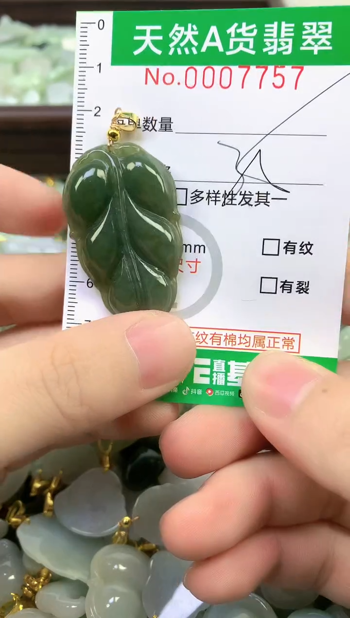 颈饰未镶嵌翡翠纯天然缅甸A货翡翠