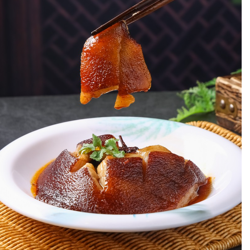 陕西蒲城特色辣酱肘子+八宝辣子