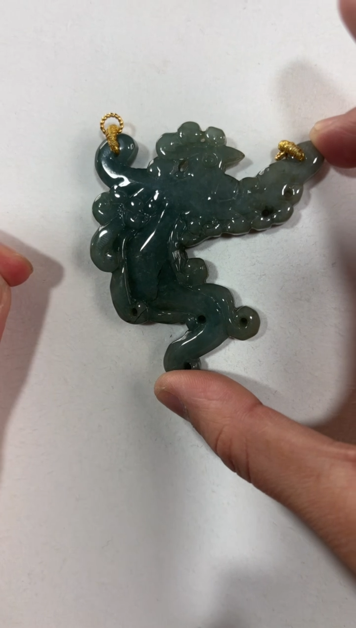 【闪购商品】翡翠颈饰未镶嵌 颈饰 未镶嵌1065不带绳