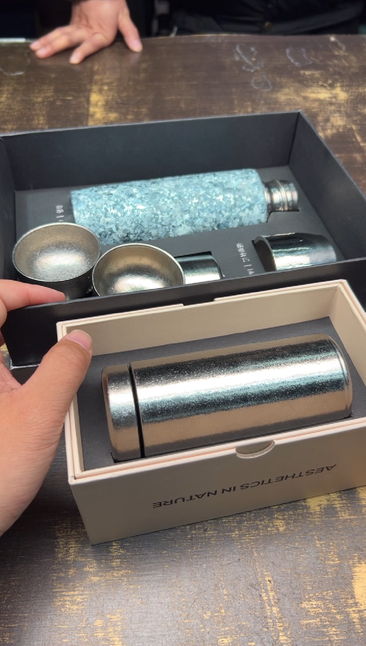 【闪购商品】/天沏茗和380毫升（蓝）+2杯+小保温杯