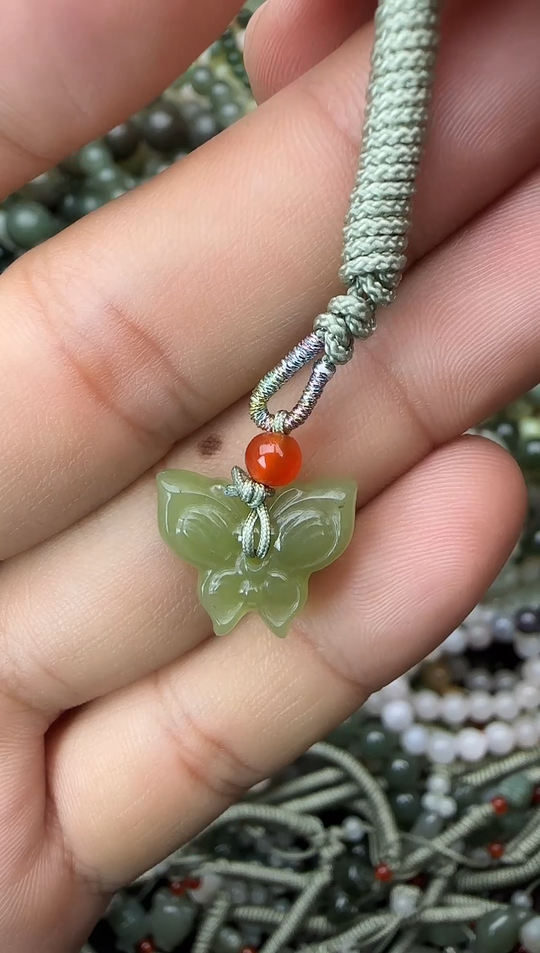 颈饰未镶嵌和田玉拍一发一