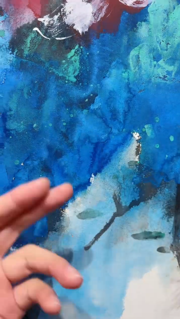 国画秦燕格国画手绘作品Y6
