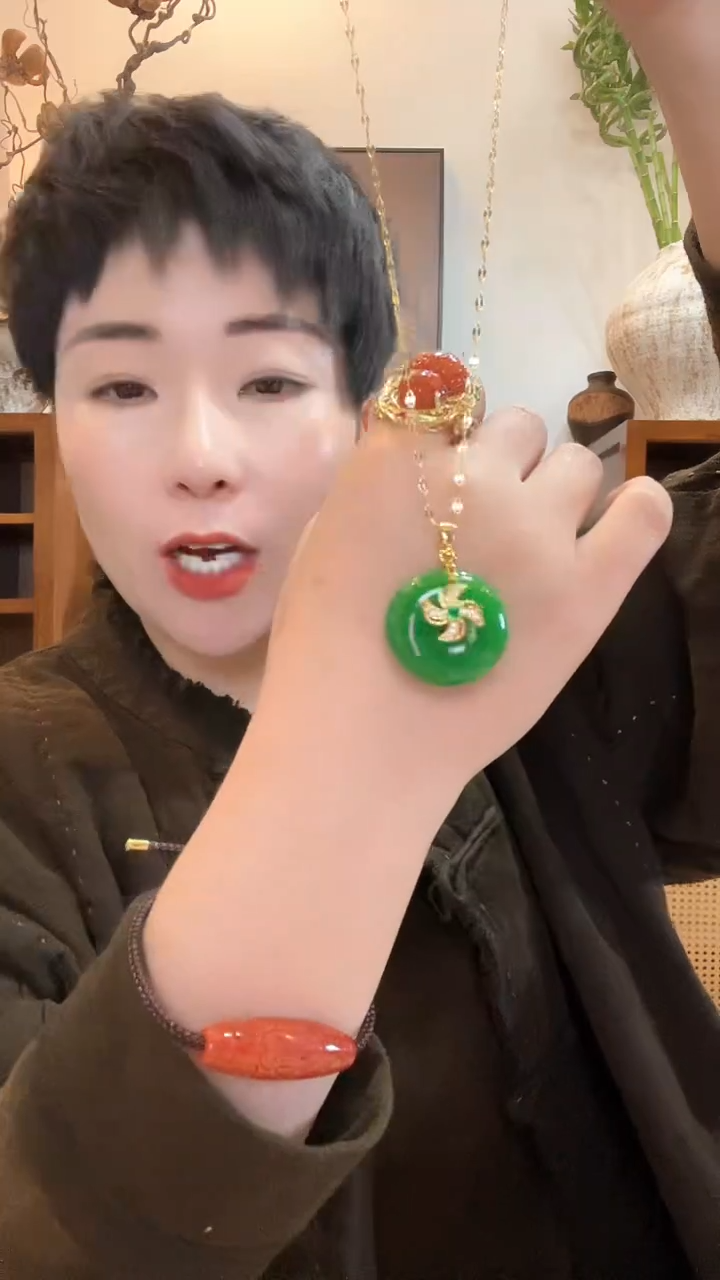 颈饰未镶嵌翡翠741