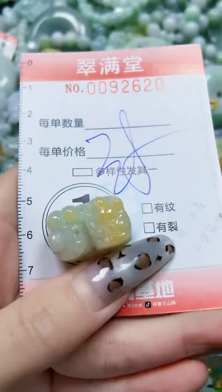 【闪购商品】翡翠颈饰未镶嵌闪购0092620