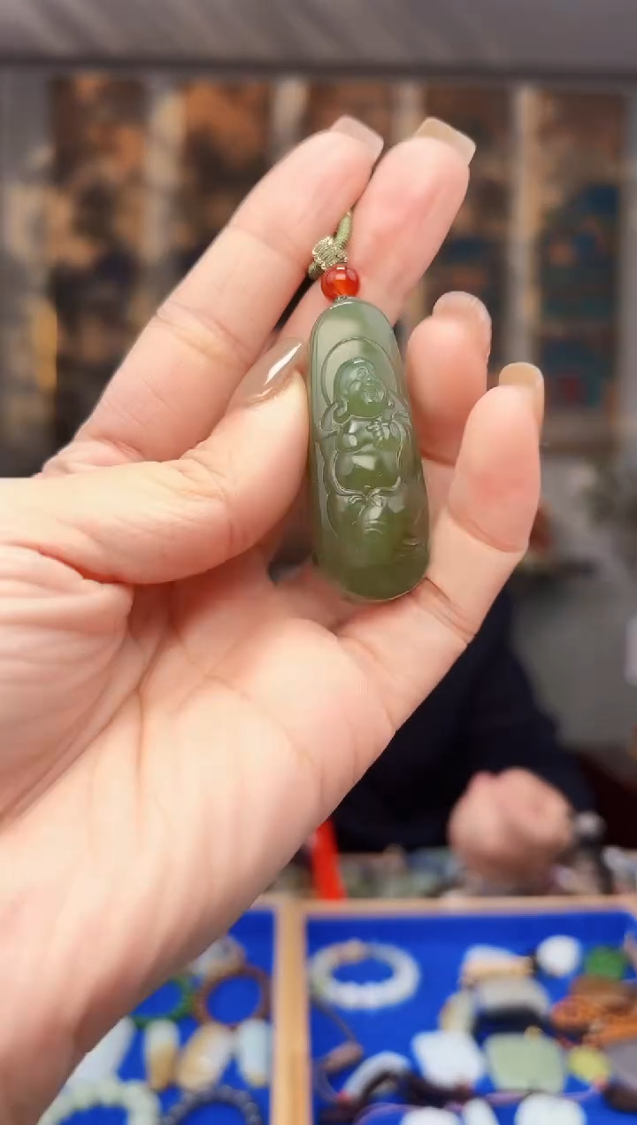 【闪购商品】和田玉挂件未镶嵌拍一发一