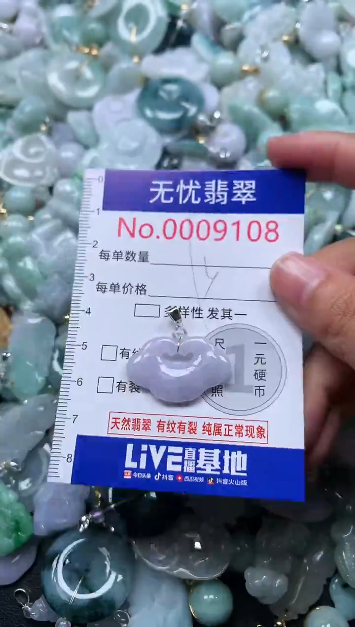 颈饰未镶嵌翡翠9108