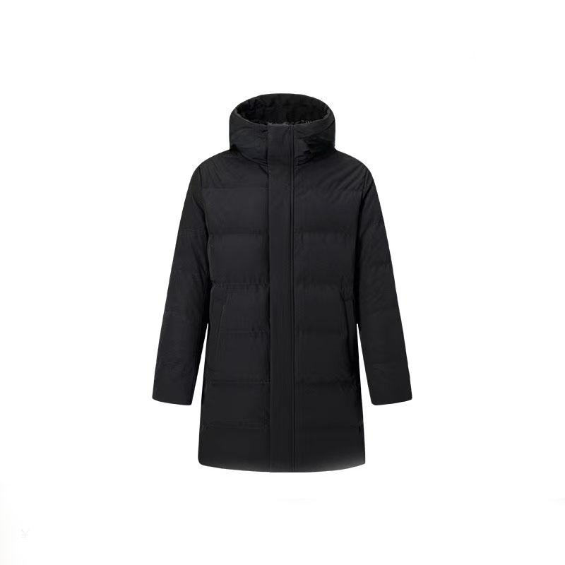 【精品男装】冬季新款 蓄热保暖中长款连帽鹅绒服NZO009~BH