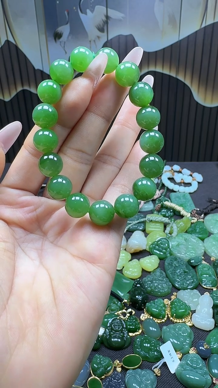 和田玉未镶嵌挂件11+