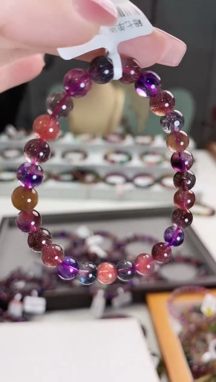 【闪购商品】水晶超七单圈7*未镶嵌多人多样性发其一