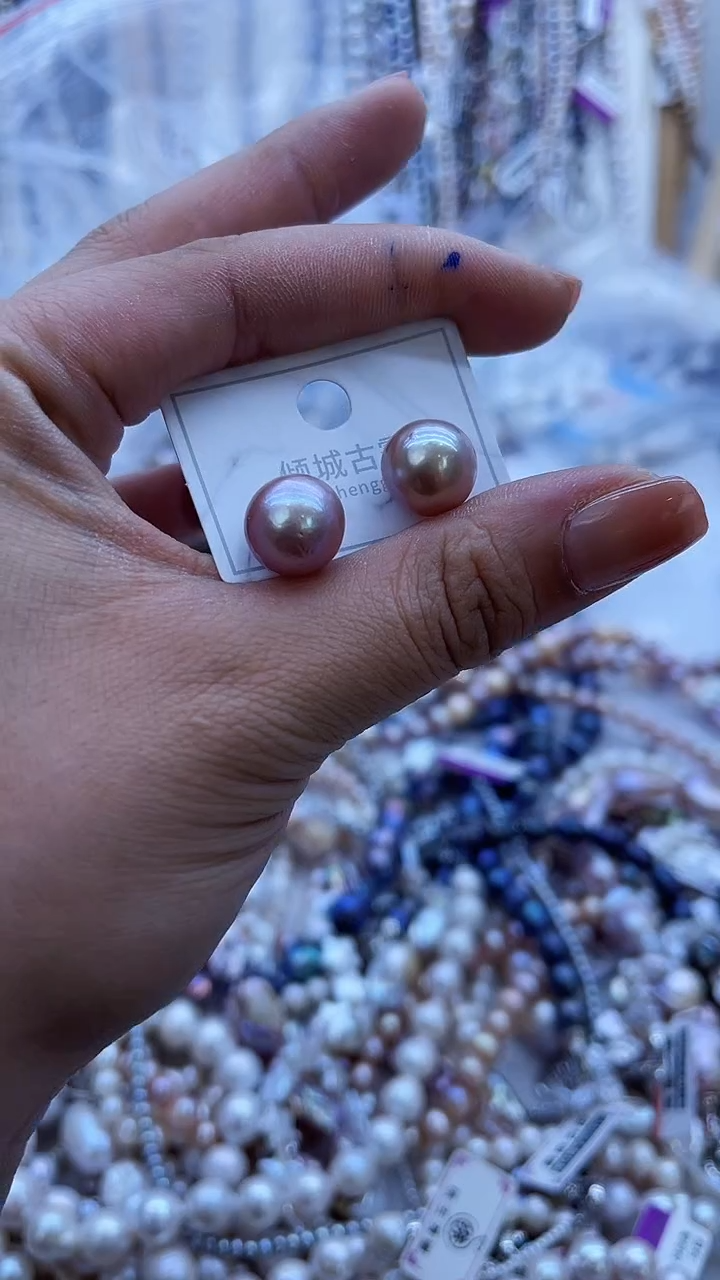 【闪购商品】淡水珍珠耳饰未镶嵌383