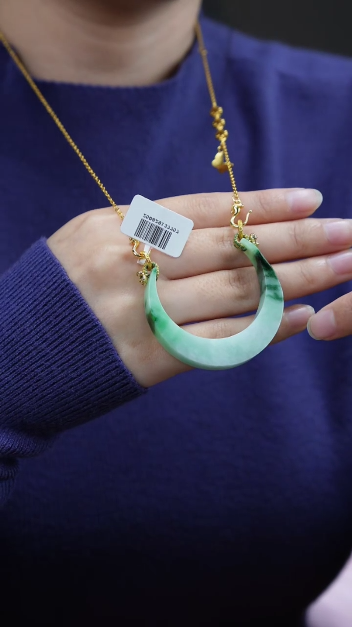 颈饰未镶嵌翡翠14