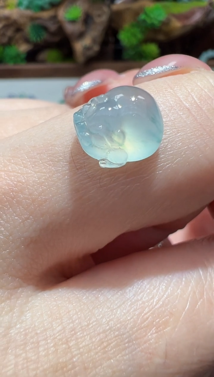 未镶嵌定制翡翠金蟾