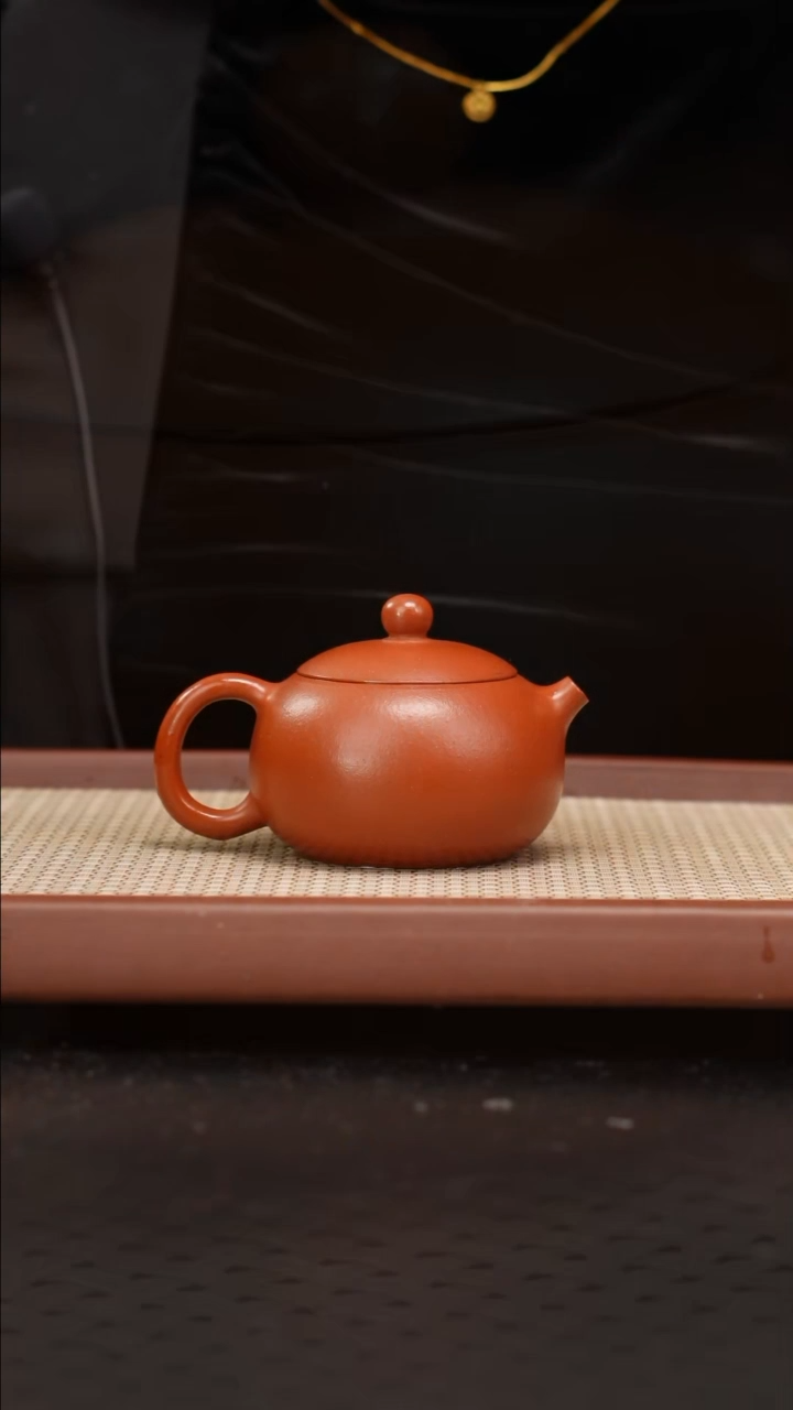 【闪购商品】紫砂茶壶全手工铁芯朱泥西施