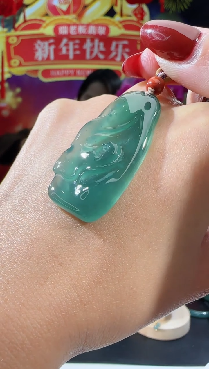 【闪购商品】翡翠吊坠(不含链)未镶嵌悟道