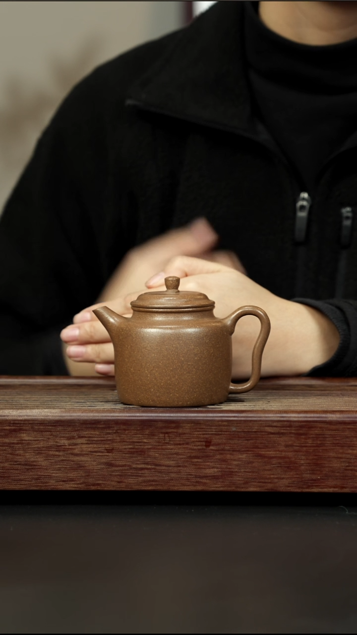 茶壶紫砂芝麻绿 汲直 170cc左右