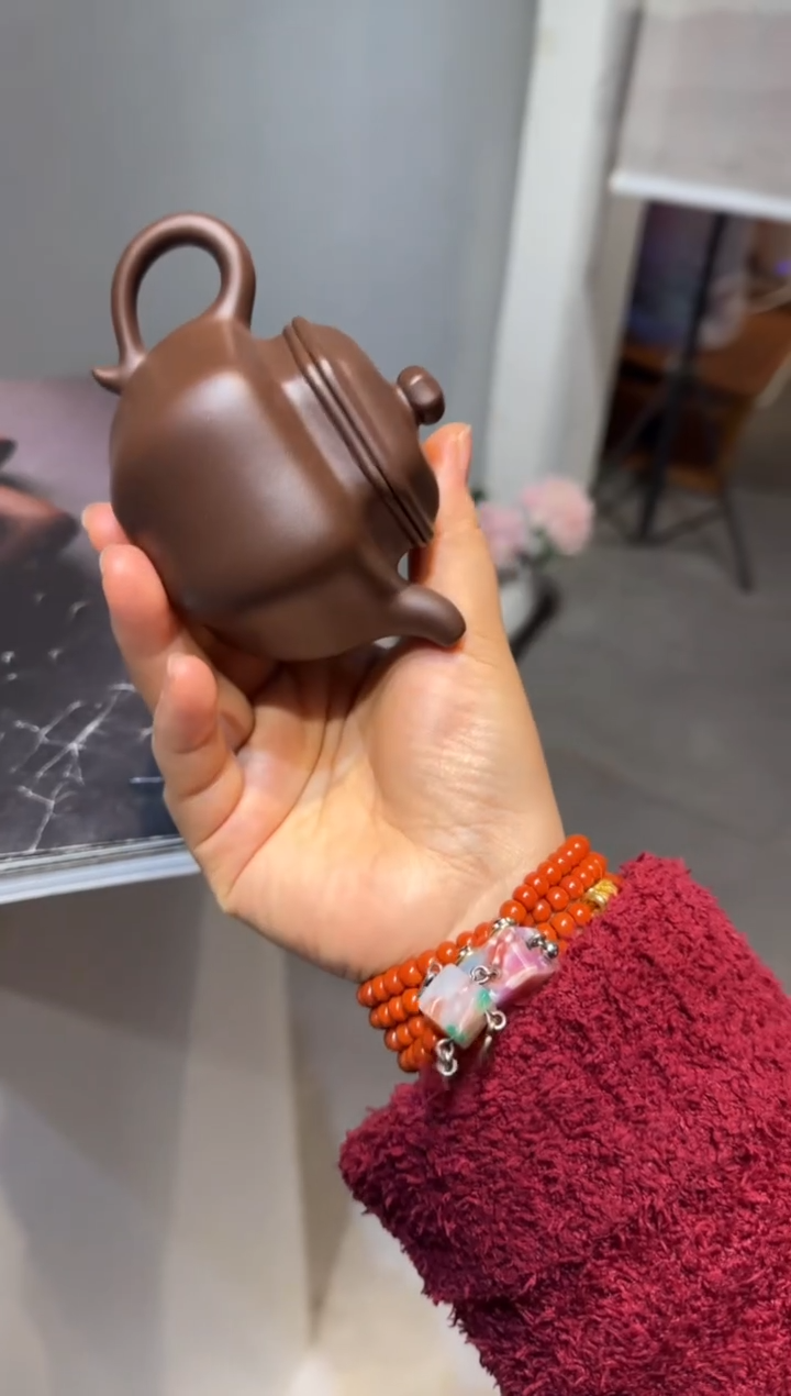 茶壶紫砂老*友古莲子 光板