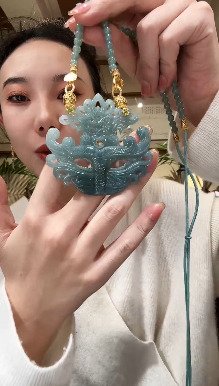 【闪购商品】翡翠颈饰未镶嵌国风