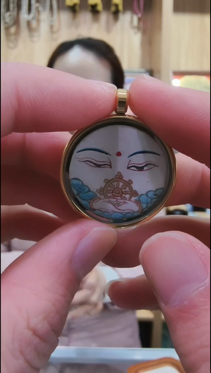 吊坠纯手绘唐卡（非质量问题 不退不换）