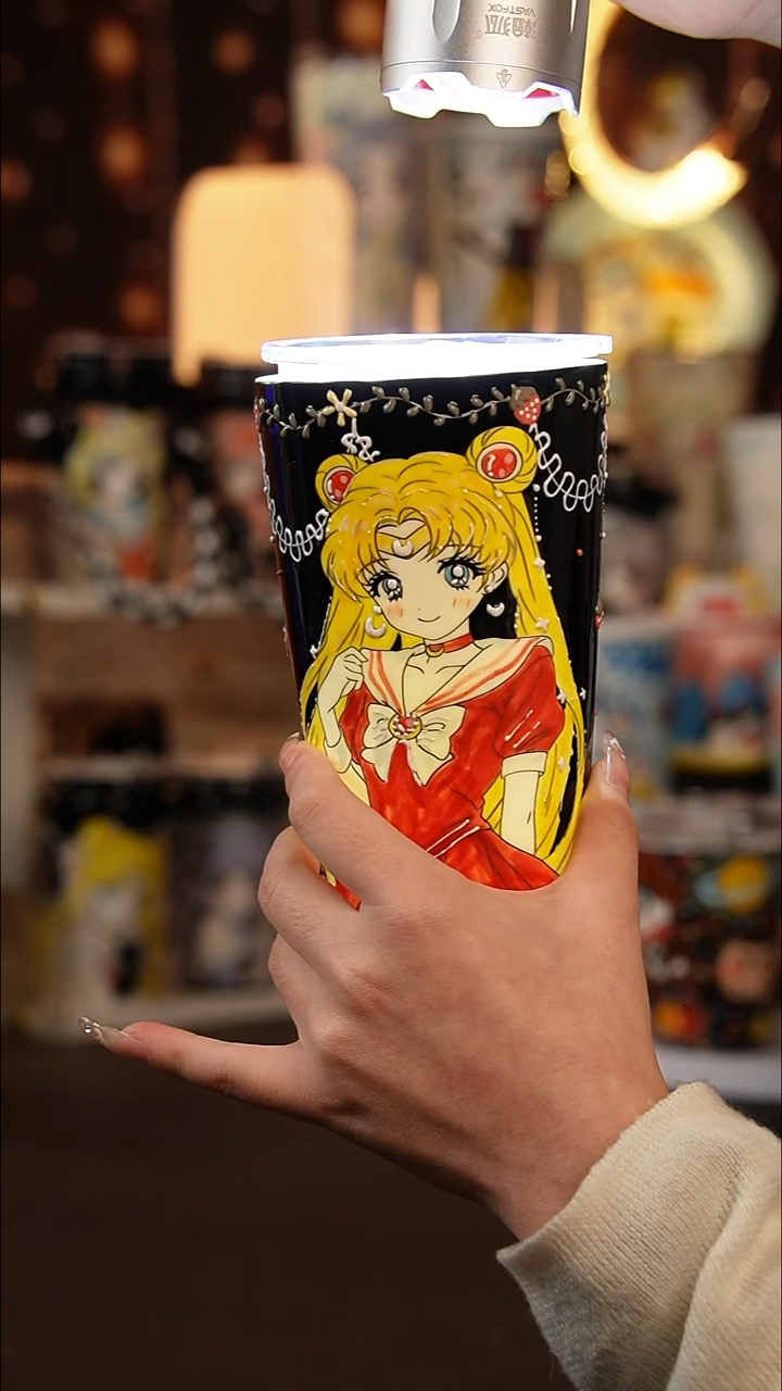 (玉泥）景德镇手工手绘文创陶瓷杯