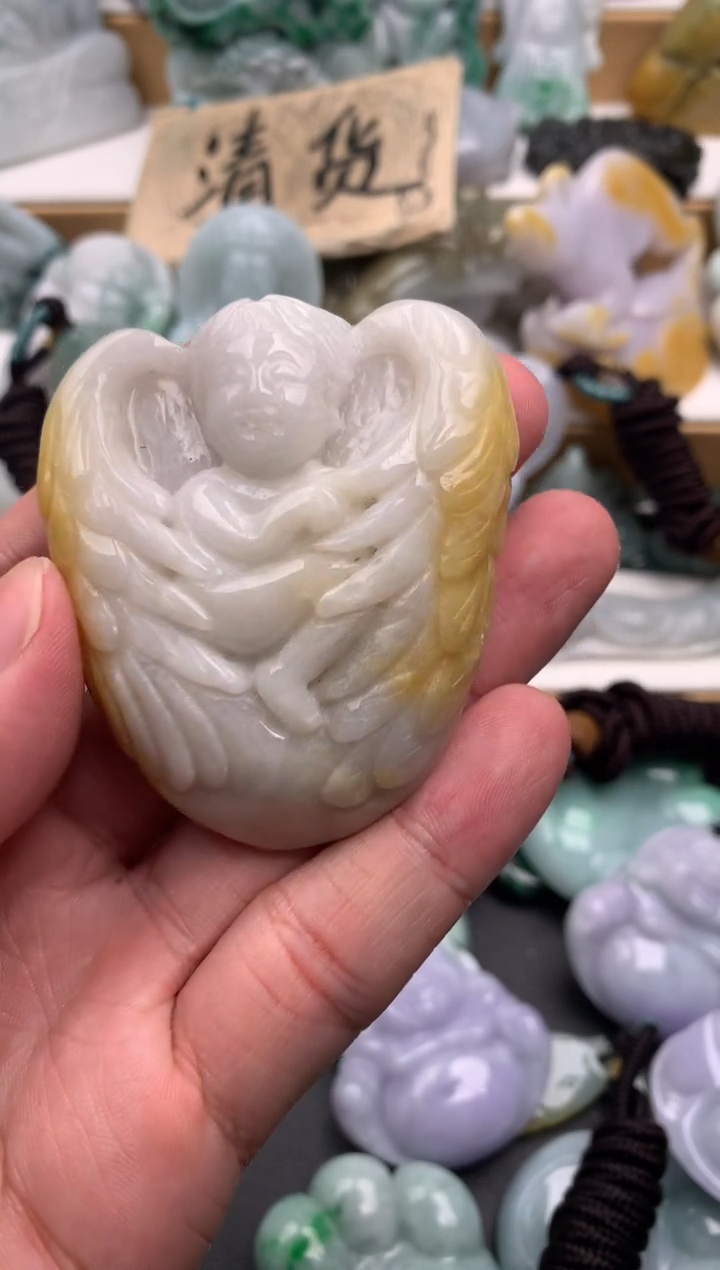 吊坠(不含链)未镶嵌翡翠1