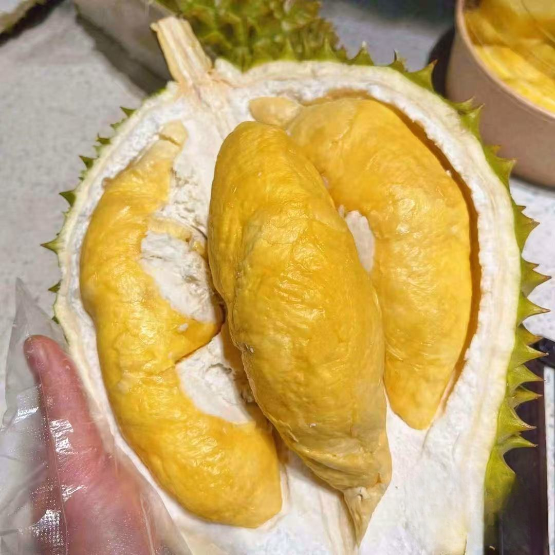 【嘉选】树熟干尧鲜榴莲 3斤-7斤（干包黄肉核大性价比高）榴莲同城送干尧越南