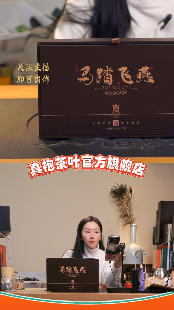 礼盒马踏飞燕-马头岩肉桂12泡礼盒