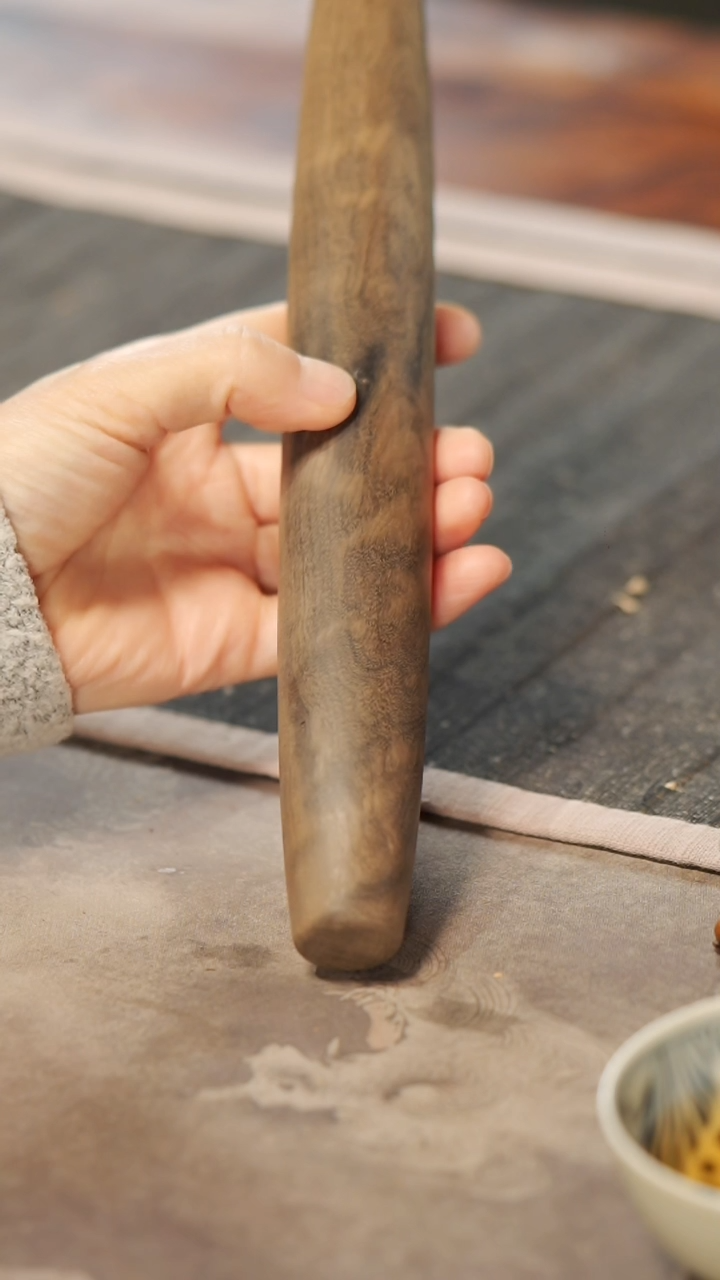 【闪购商品】金丝楠木雕003擀面杖