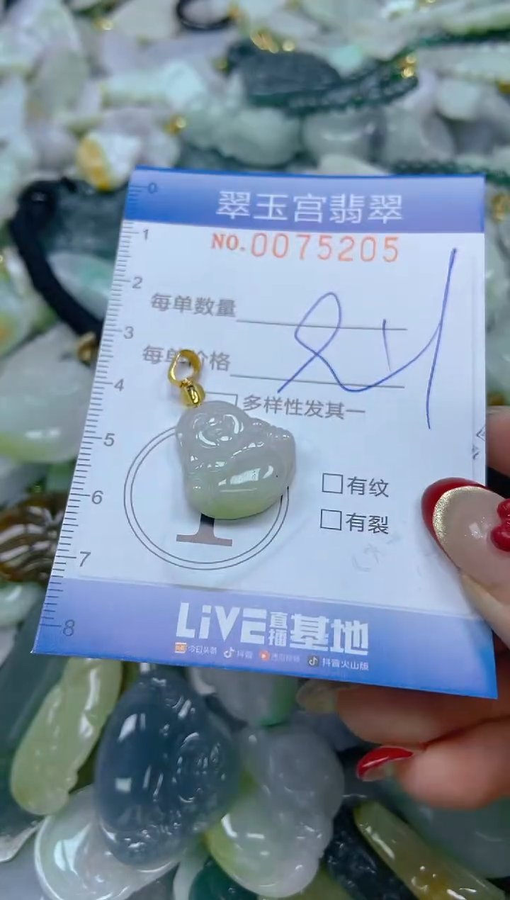【闪购商品】翡翠颈饰未镶嵌闪购0075205