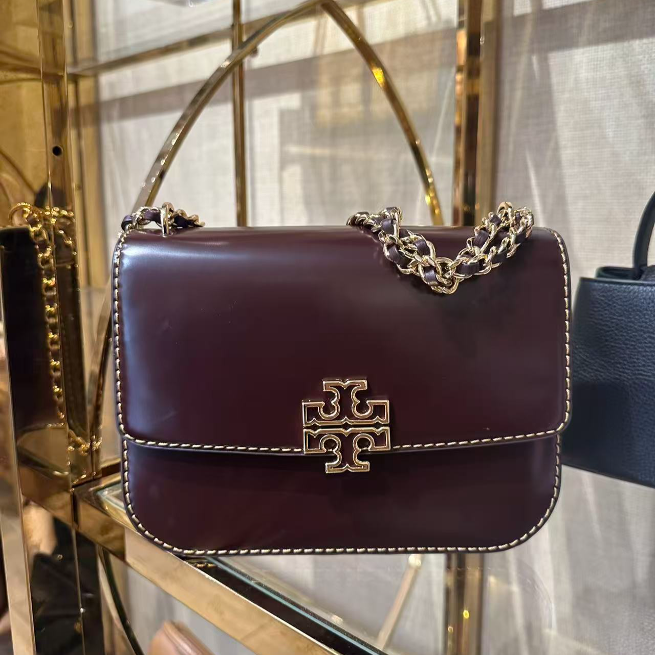  ToryBurch/汤丽柏琦 BRITTEN 小号豆腐单肩斜挎包3  22*7.6*16.5