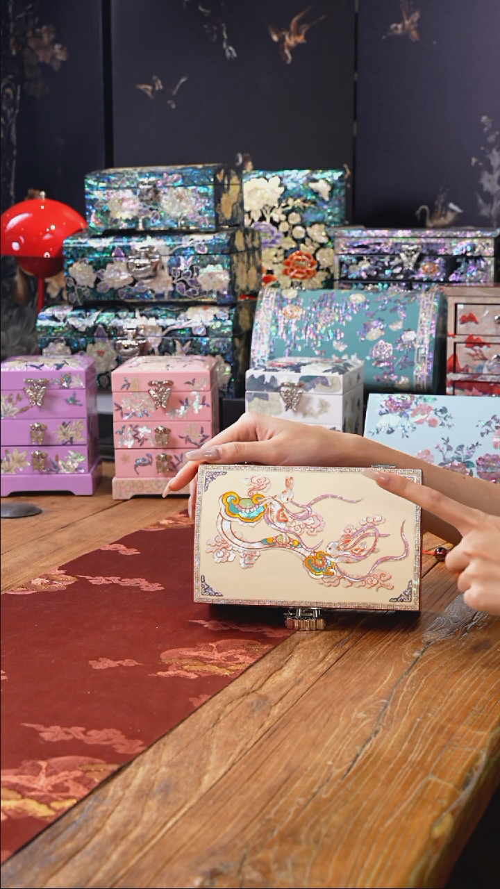 【闪购商品】贝壳摆件豆包家推荐螺钿