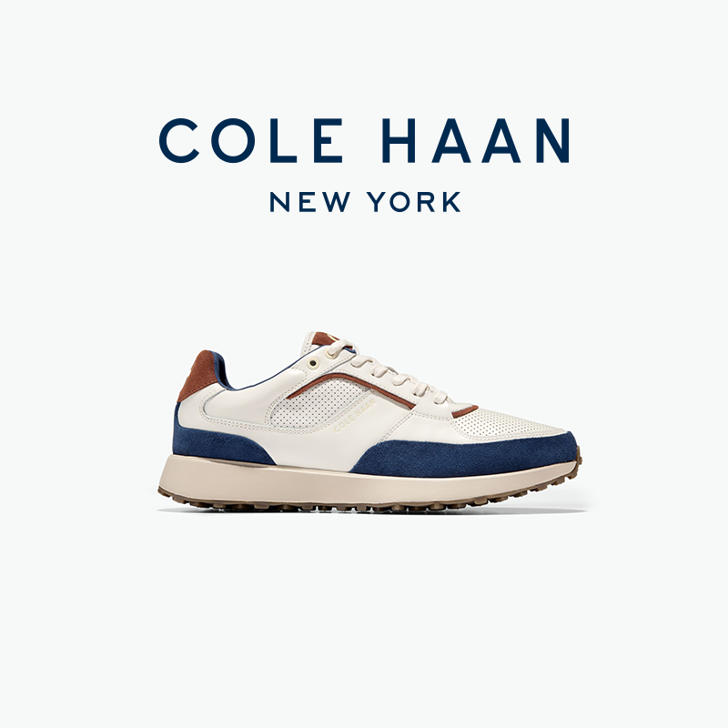 Cole Haan/歌涵 男鞋休闲鞋 25年皮革舒适运动鞋板鞋男C39835
