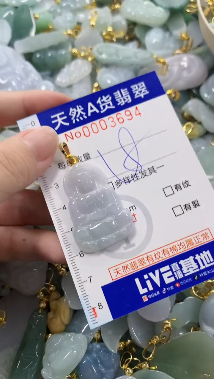 颈饰未镶嵌翡翠天然A货翡翠