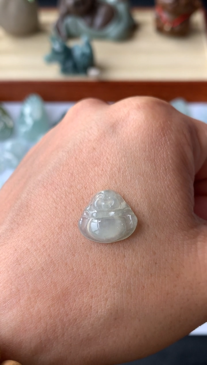 【闪购商品】翡翠颈饰未镶嵌佛公128+12