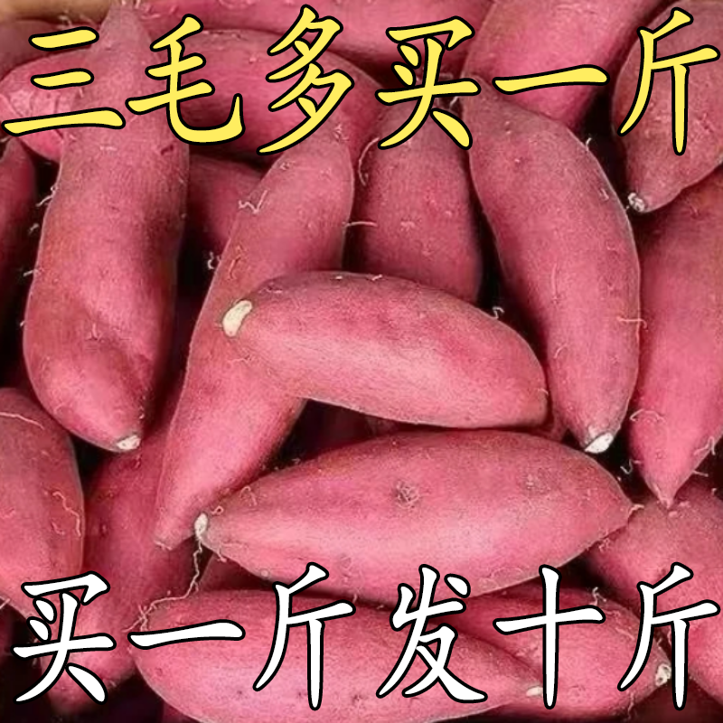 【2025新蜜薯】正宗黄心沙地蜜薯超甜红薯1/9斤番薯地瓜红苕蔬菜