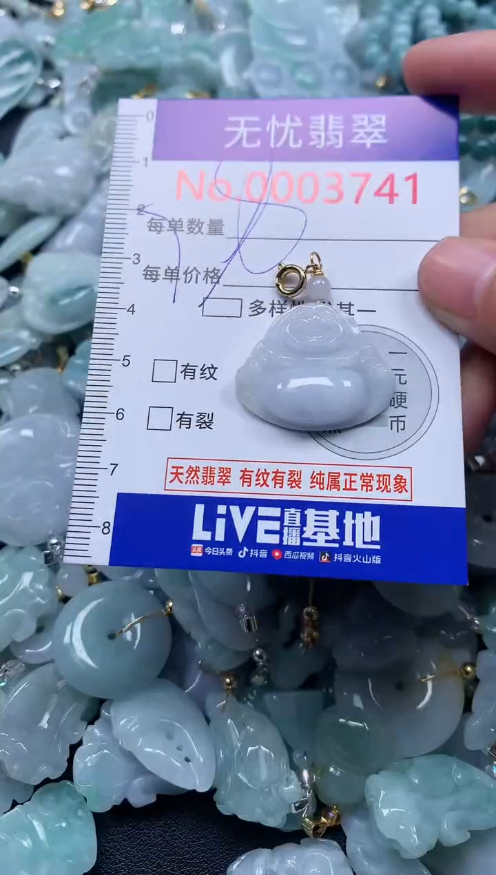 颈饰未镶嵌翡翠3741