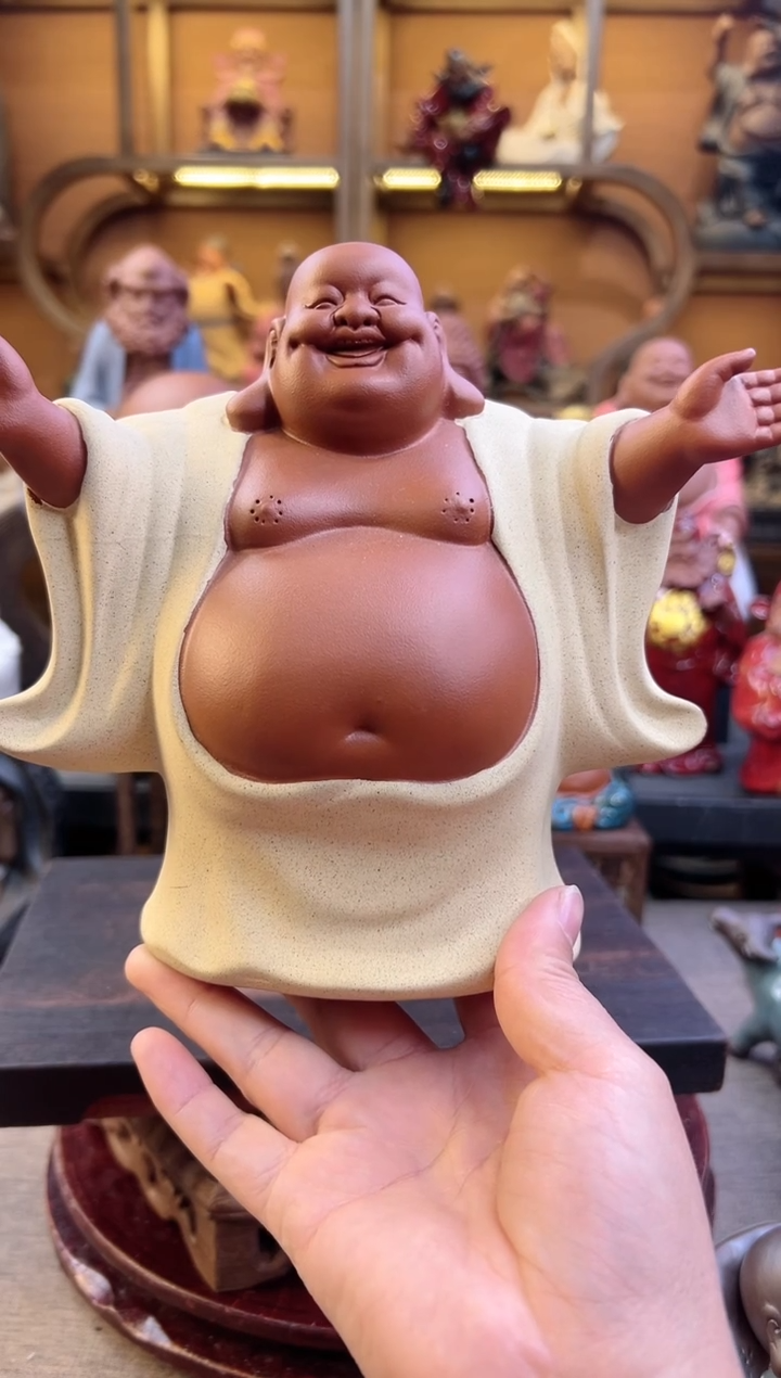 紫砂茶宠器闵紫砂茶宠摆件