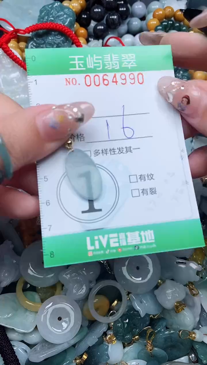 【闪购商品】翡翠颈饰未镶嵌闪购0064990