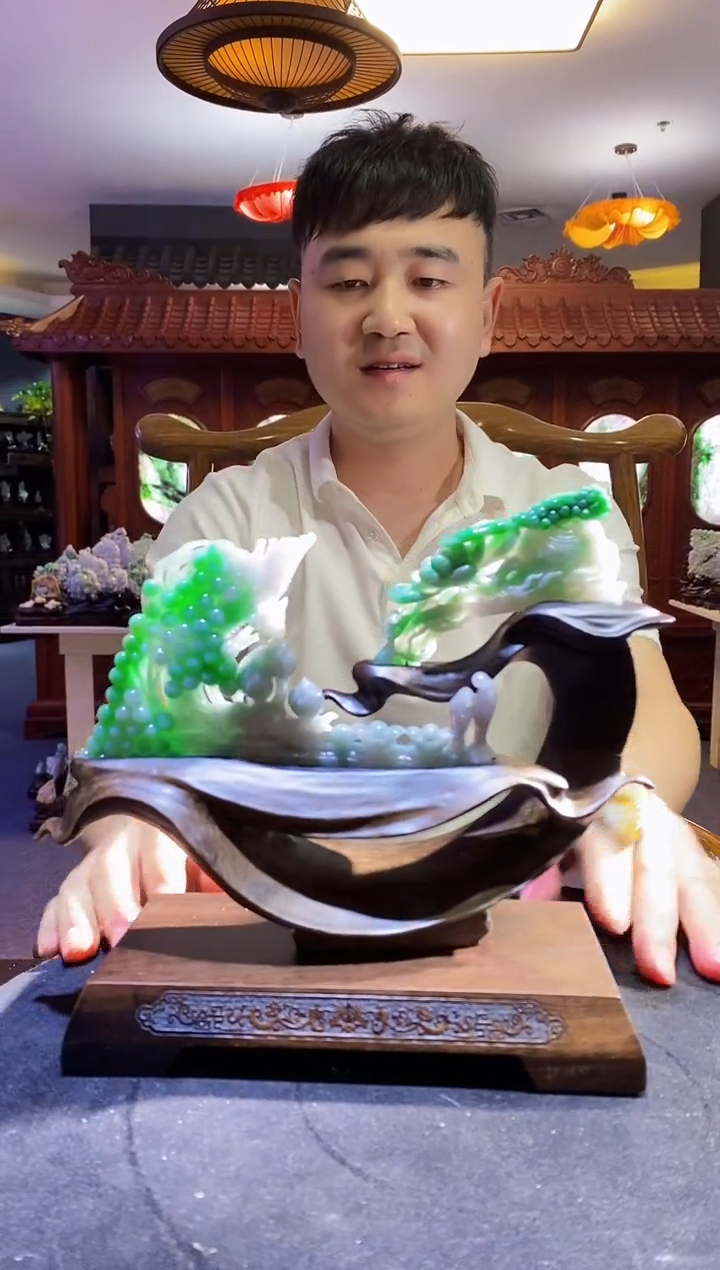 定制翡翠未镶嵌03/0710/W/人参