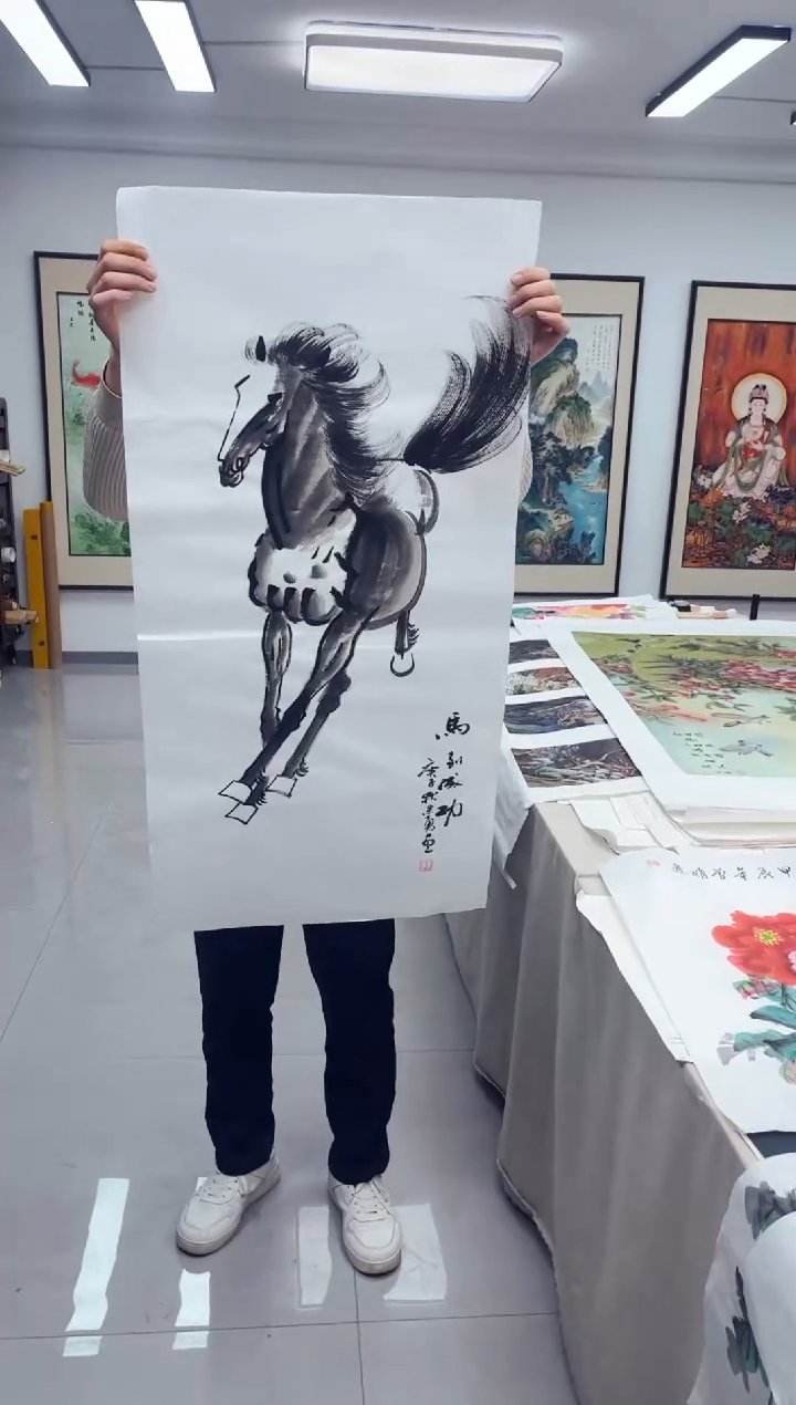 国画匠铜文心专属字画链接