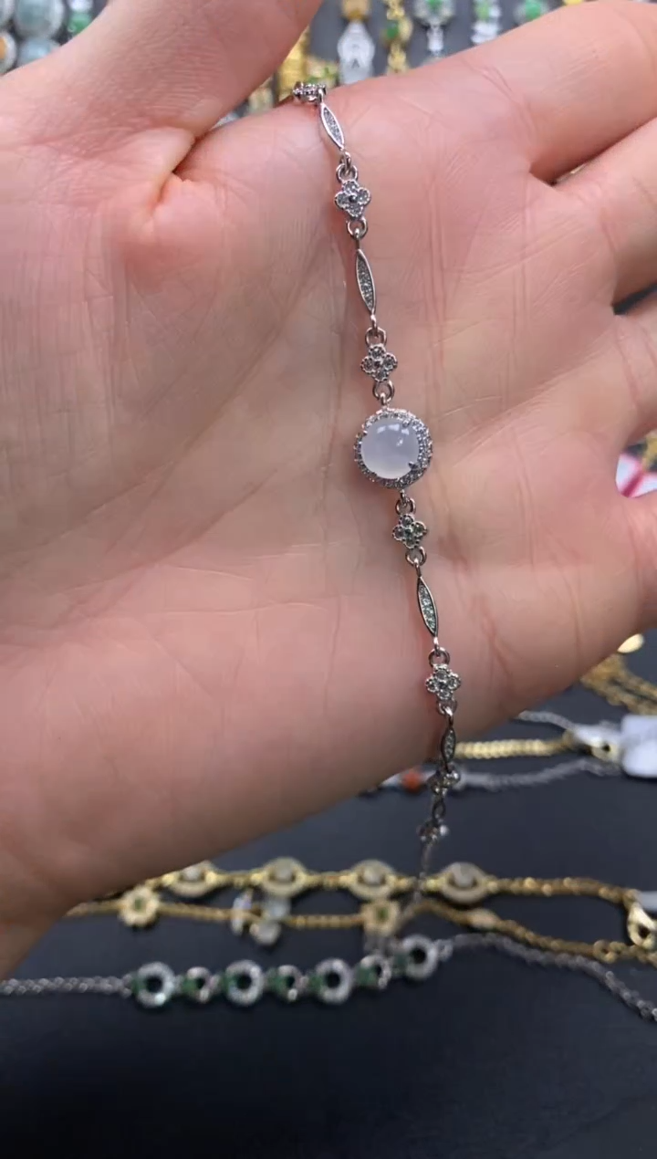 【闪购商品】翡翠戒指银S925镶嵌111111111     1