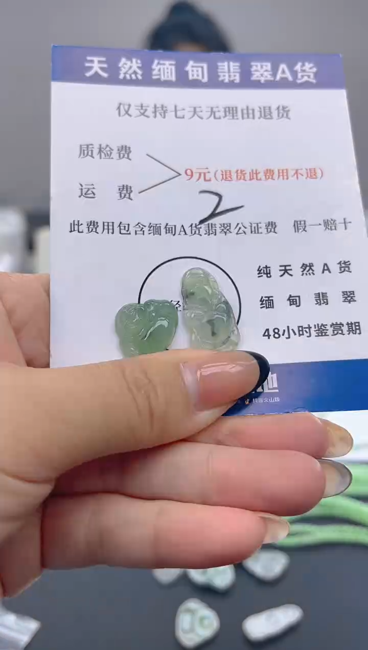 颈饰未镶嵌翡翠纯天然缅甸翡翠A货