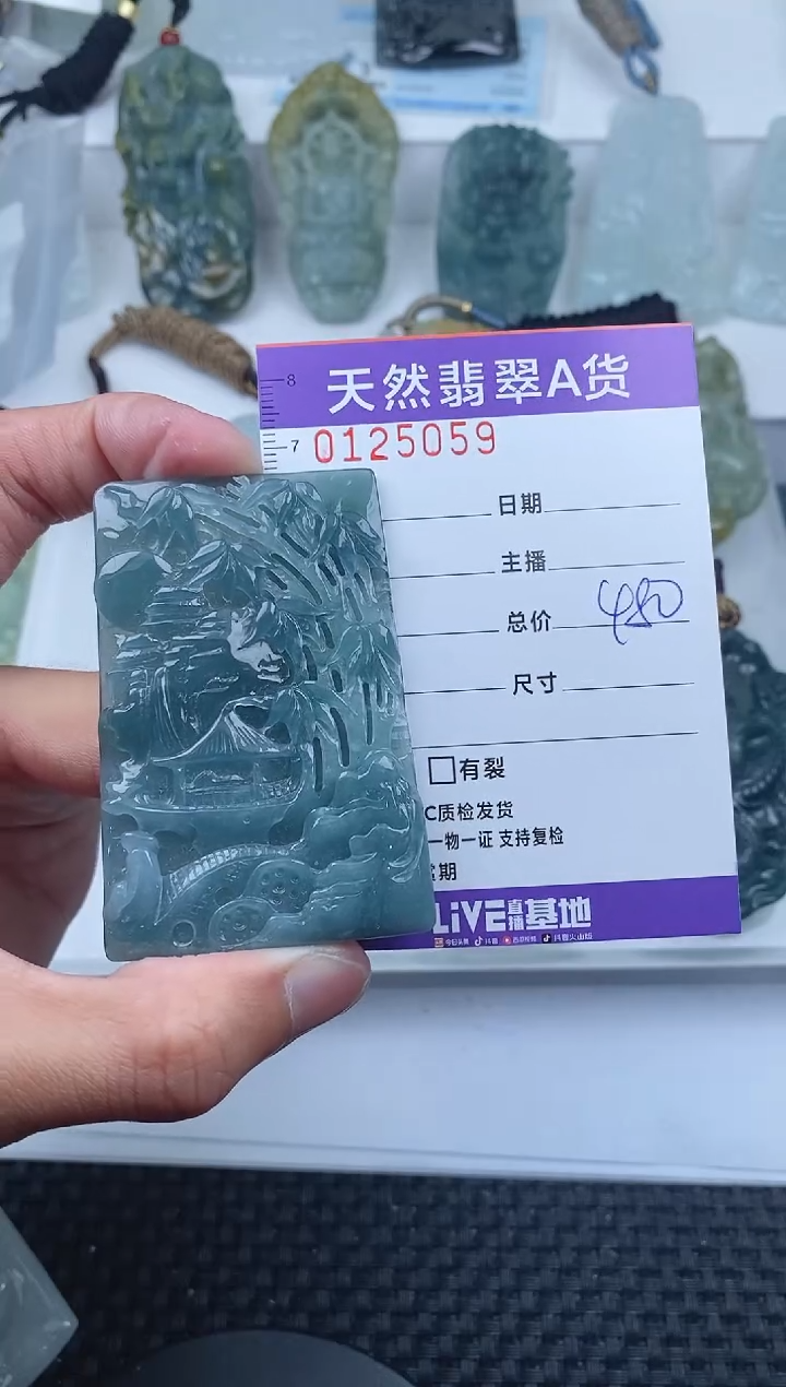【闪购商品】翡翠颈饰未镶嵌       059
