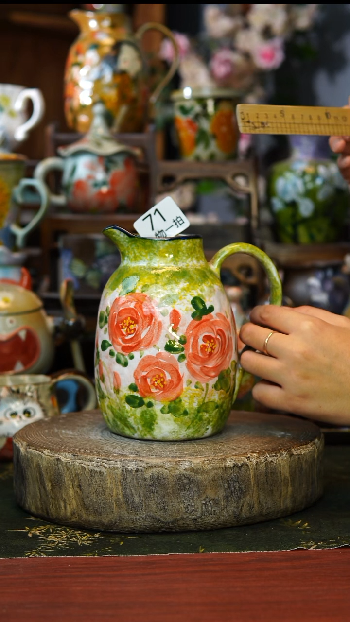 陶瓷71景德镇手工釉下彩陶瓷